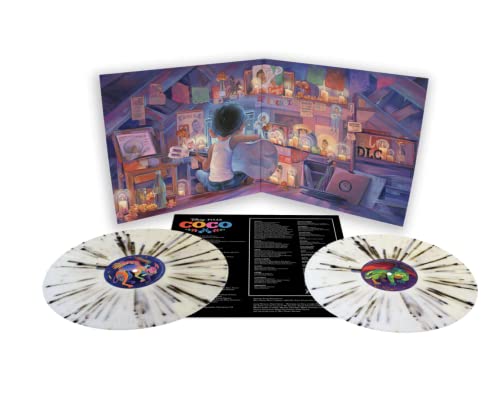 Coco Original Motion Picture Soundtrack Limited Edition Clear With Orange & Black Splatter Vinyl Coco Original Motion Picture Soundtrack Limited Edition Clear With Orange & Black Splatter Vinyl von Le Dzx