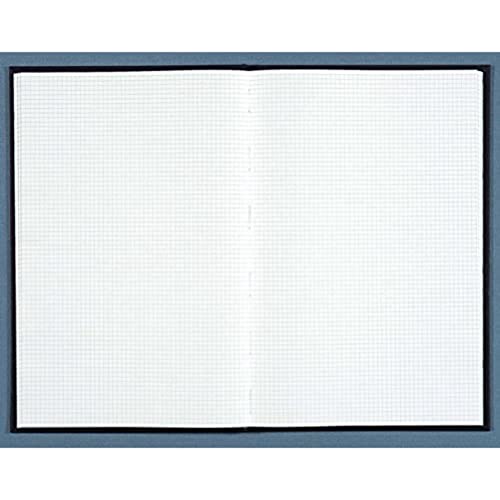 Le Delphin 654D 1 Register, Maße: 297 x 210 cm, kariert, 5 x 5 cm, 400 Seiten, schwarzer Einband von LeDauphin - Exacompta