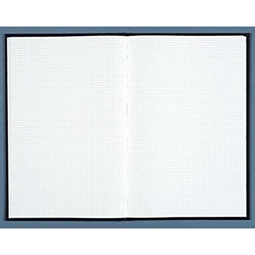 Le Delphin 655D 1 Register, Maße: 29,7 x 21 cm, kariert, 5 x 5 cm, 500 Seiten, schwarzer Einband von LeDauphin - Exacompta