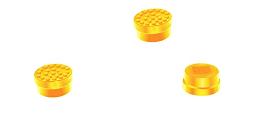 LeFix 2 x PointStick Trackpoint Cap Mouse Point Stick Nipple Ersatz für HP Compaq Elitebook 2560p 8560w 8570w 8470w, 820 G1 (orange Farbe) von LeFix