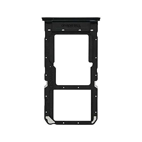 2 x Dual-Sim-Karten-Einschub-Halter, kompatibel mit OnePlus Nord N10 5G 16,49 cm (6,49 Zoll) (schwarz) von LeHang