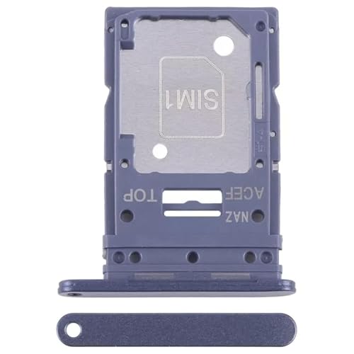 2 x SIM-Karten-Halterung für Micro-SD, kompatibel mit Samsung Galaxy A35 5G (schwarz) von LeHang