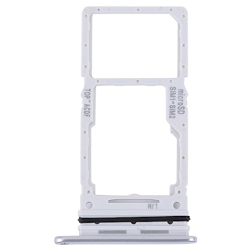 2 x SIM-Kartenhalter Slot SD Tray Modul Ersatz kompatibel mit Samsung Galaxy A34 5G A346 (Silber) von LeHang