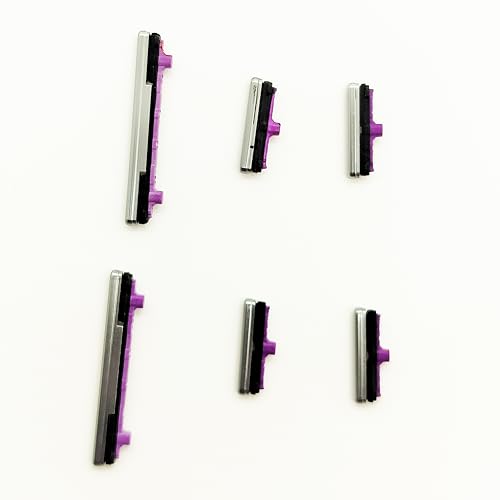 2 x Sidekeys Seitentasten Power On Off Volume Up Down Taste Mute Ersatz für Samsung Galaxy S10/S10 Plus silber 2 x Sidekeys Seitentasten Power On Off Volume Up Down Taste Mute Ersatz für Samsung Galaxy S10/S10 Plus silber von LeHang