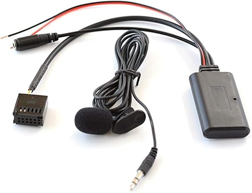 Auto Bluetooth 5.0 Kit Mikrofon Freisprecheinrichtung 12Pin AUX Adapter Ersatz Kompatibel mit Ersatz Kompatibel mit Ford Focus Mondeo CD 6000 6006 5000C MP3 Radio Stereo Audio von LeHang