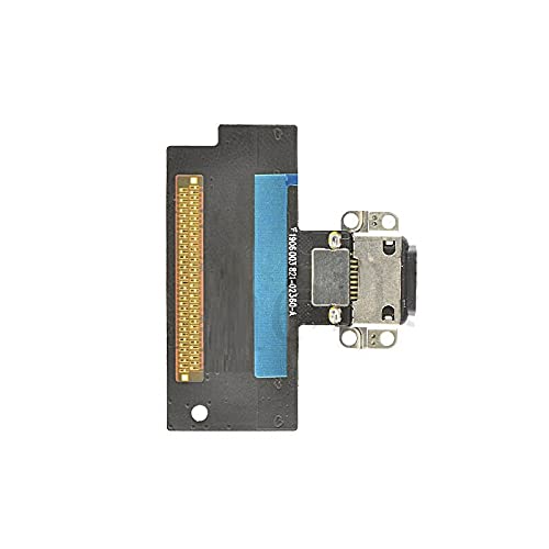 Ladeanschluss USB Ladegerät Dock Connector Flex Kabel Modul Ersatz kompatibel mit iPad Air 3 A2152 A2123 A2153 (schwarz) von LeHang