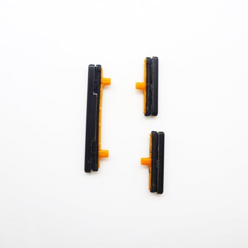 Lautstärke-Taste + Ein-/Aus-Schalter, Seitentastenabdeckung, Ersatzteil kompatibel mit Samsung Galaxy S9 Plus S9+ G965 G965U G965F 6,2 Zoll (15,7 cm) (schwarz) von LeHang