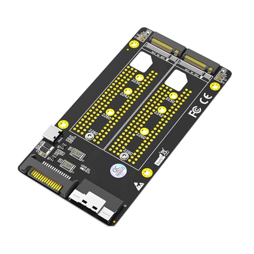 LeHang Dual 2X M.2 NVME SSD auf Slimline SFF-8654 8X Adapter (PCIe Bifurcation Motherboard ist erforderlich) von LeHang
