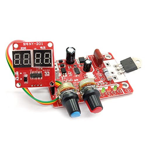 LeHang NY-D01 DIY 40A Einstellbare Punktschweißzeit und Stromregler Digital Display Spot Schweißmaschine Transformator Control Board Spot Schweißer Controller by DIY LeHang NY-D01 DIY 40A Einstellbare Punktschweißzeit und Stromregler Digital Display Spot Schweißmaschine Transformator Control Board Spot Schweißer Controller by DIY von LeHang