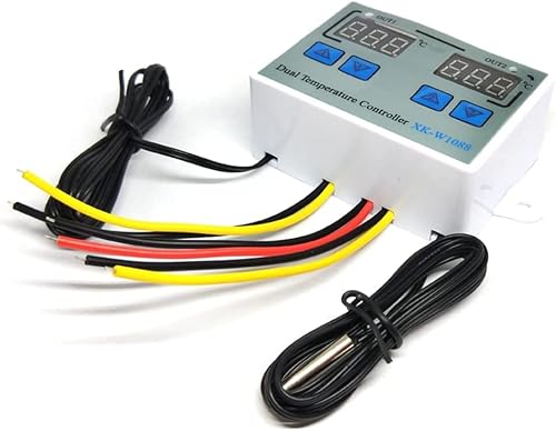 LeHang W1088 Computer Digitalanzeige Intelligente Temperatur Dual Controller AC110-220V LED Digitales Thermostatmodul LeHang W1088 Computer Digitalanzeige Intelligente Temperatur Dual Controller AC110-220V LED Digitales Thermostatmodul von LeHang