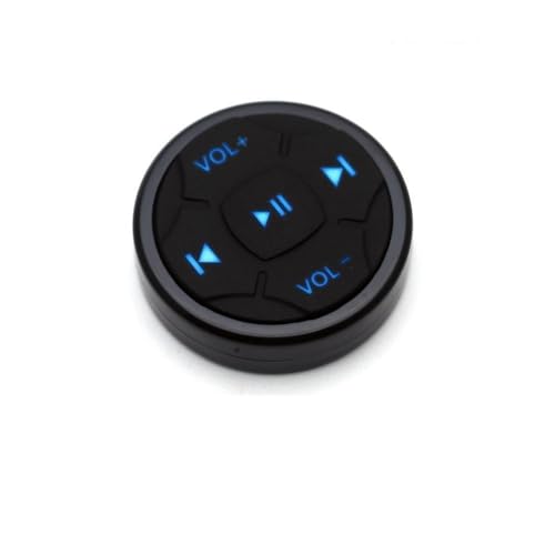 Lenkrad-Fernbedienung, Wireless Bluetooth 4.0 Media Button Musik Spielen Fernbedienung für IOS/Android von LeHang