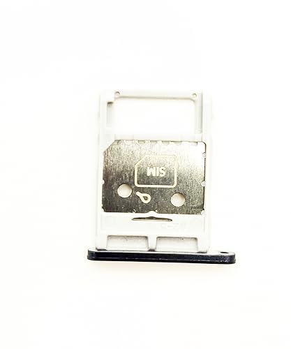 SIM-Kartenhalter Slot Tray Modul Ersatz kompatibel mit Samsung Galaxy Tab S7 FE T730 (Schwarz) von LeHang