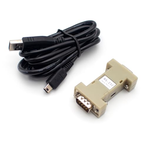 LeTkingok RS-232 DB9 Serieller Port Listener, Monitor Aufzeichnung Debuggen der Seriellen Kommunikation mit 1,5M Mini USB Kabel und Seriellem Anschlussblock Adapter LeTkingok RS-232 DB9 Serieller Port Listener, Monitor Aufzeichnung Debuggen der Seriellen Kommunikation mit 1,5M Mini USB Kabel und Seriellem Anschlussblock Adapter von LeTkingok