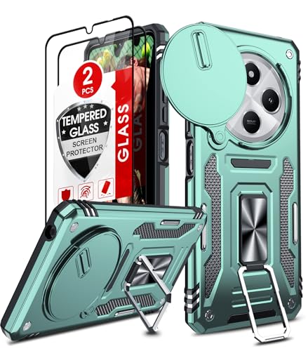 LeYi Handyhülle für Redmi 14C 4G Hülle mit 2 Schutzglas Displayschutzfolie Militärstandard Robust Fallschutz Schutzhülle Stehfunktion Case Eckenschutz Handy Outdoor Cover 14 C Hardcase Hellgrün LeYi Handyhülle für Redmi 14C 4G Hülle mit 2 Schutzglas Displayschutzfolie Militärstandard Robust Fallschutz Schutzhülle Stehfunktion Case Eckenschutz Handy Outdoor Cover 14 C Hardcase Hellgrün von LeYi