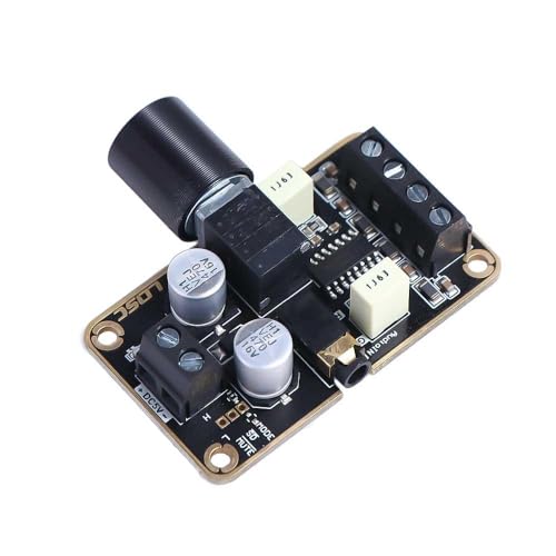 Leadigol Zweik-Audio-Stereo-Verstärkerplatine, Verstärkermodul, Automobil-Verstärker, 5 W x 2, Stereo-Verstärker, Platinenverstärker, Modul, Audio-Board, Zweik-Klasse D-Verstärker von Leadigol