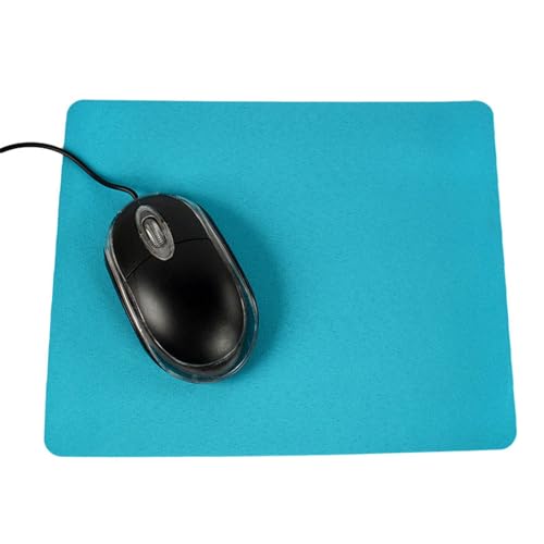 Leadrop 21.5 x 17.5cm Gaming PC Laptop Mouse Pad Anti-Slip Solid Color Rectangle Mat von Leadrop