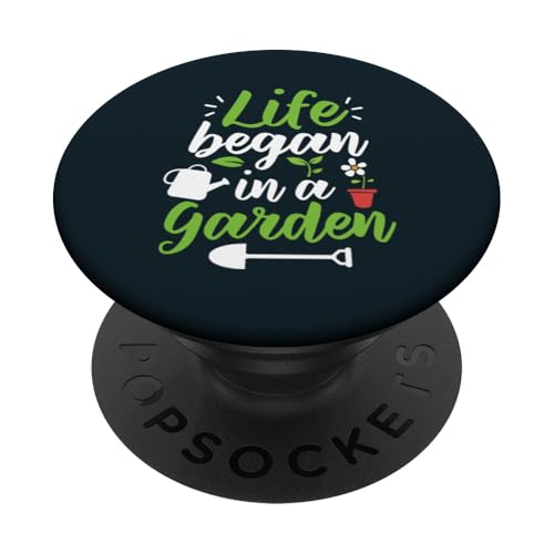 Das süße Gartenleben beginnt in einem Gärtner, der Pflanzen liebt PopSockets Klebender PopGrip Das süße Gartenleben beginnt in einem Gärtner, der Pflanzen liebt PopSockets Klebender PopGrip von Leaf & Love Apparel.USA