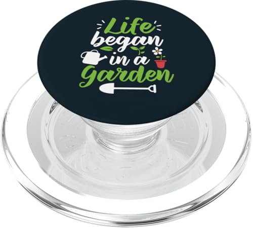 Das süße Gartenleben beginnt in einem Gärtner, der Pflanzen liebt PopSockets PopGrip für MagSafe Das süße Gartenleben beginnt in einem Gärtner, der Pflanzen liebt PopSockets PopGrip für MagSafe von Leaf & Love Apparel.USA