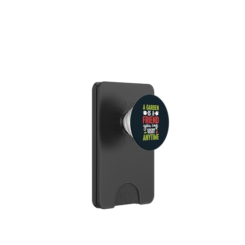 Der Garten ist ein Freund, den Sie besuchen. Gärtnern, Pflanzenliebhaber, Gärtner PopSockets PopWallet für MagSafe von Leaf & Love Apparel.USA
