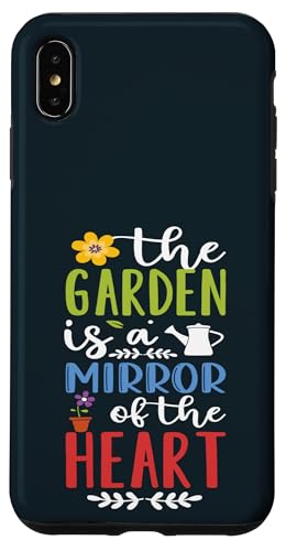 Der Gartenspiegel von Heart Gardening, Pflanzenliebhaber, Gärtner Hülle für iPhone XS Max Der Gartenspiegel von Heart Gardening, Pflanzenliebhaber, Gärtner Hülle für iPhone XS Max von Leaf & Love Apparel.USA