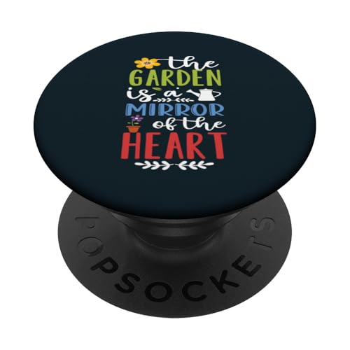 Der Gartenspiegel von Heart Gardening, Pflanzenliebhaber, Gärtner PopSockets Klebender PopGrip Der Gartenspiegel von Heart Gardening, Pflanzenliebhaber, Gärtner PopSockets Klebender PopGrip von Leaf & Love Apparel.USA