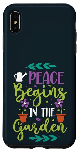 Ein wunderschöner Garten ist ein Herzenswerk für Pflanzenliebhaber Hülle für iPhone XS Max Ein wunderschöner Garten ist ein Herzenswerk für Pflanzenliebhaber Hülle für iPhone XS Max von Leaf & Love Apparel.USA