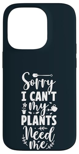 Entschuldigung, ich kann meine Pflanzen nicht im Garten brauchen Gartenliebhaber Gärtner Hülle für iPhone 14 Pro von Leaf & Love Apparel.USA