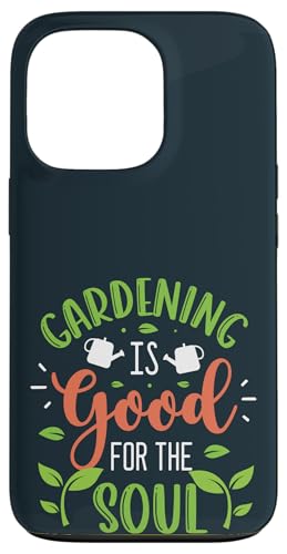 Gärtnern ist gut für die Seele Plant Lover Gardener Therapy Hülle für iPhone 13 Pro von Leaf & Love Apparel.USA