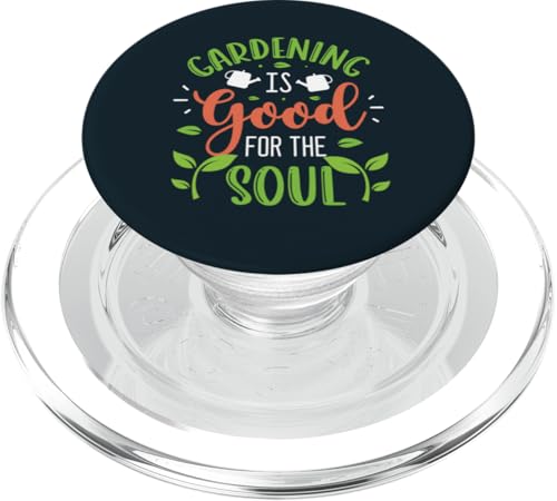 Gärtnern ist gut für die Seele Plant Lover Gardener Therapy PopSockets PopGrip für MagSafe von Leaf & Love Apparel.USA