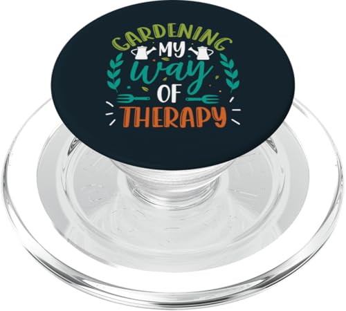 Gardening My Way Of Therapy Pflanzenliebhaber Gärtner Selbstpflege PopSockets PopGrip für MagSafe Gardening My Way Of Therapy Pflanzenliebhaber Gärtner Selbstpflege PopSockets PopGrip für MagSafe von Leaf & Love Apparel.USA