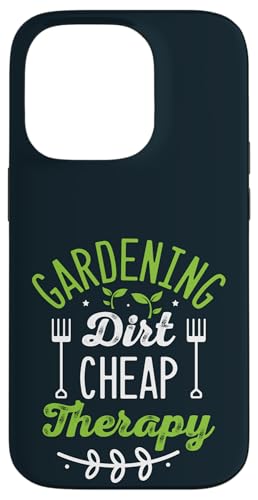 Gartenarbeit Schmutz Günstige Therapie Pflanzenliebhaber Gärtner Selbstpflege Hülle für iPhone 14 Pro von Leaf & Love Apparel.USA