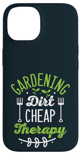Gartenarbeit Schmutz Günstige Therapie Pflanzenliebhaber Gärtner Selbstpflege Hülle für iPhone 14 von Leaf & Love Apparel.USA