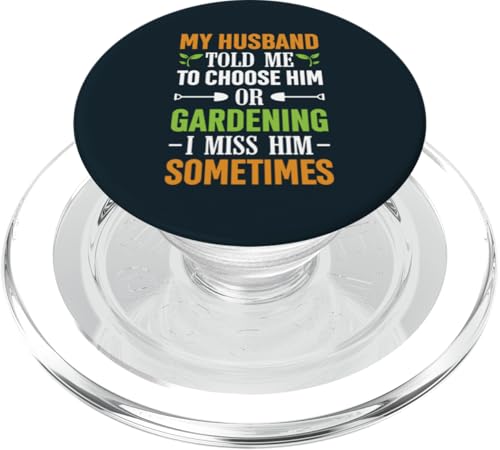 Lustige Gartenpflanzen, Gartenliebhaber, Ehemann, Ehefrau, Gärtner PopSockets PopGrip für MagSafe Lustige Gartenpflanzen, Gartenliebhaber, Ehemann, Ehefrau, Gärtner PopSockets PopGrip für MagSafe von Leaf & Love Apparel.USA