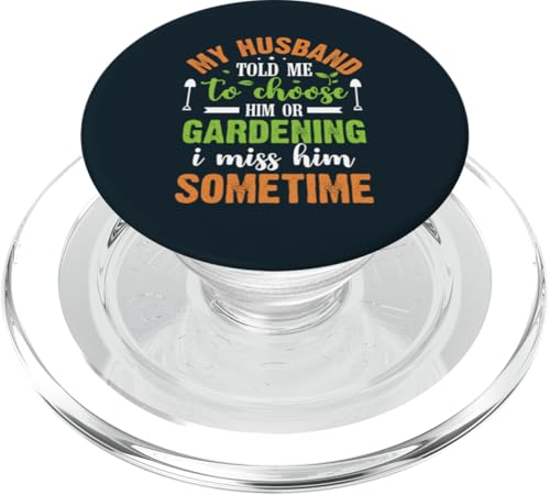 Lustige Gartenpflanzen, Gartenliebhaber, Ehemann, Ehefrau, Gärtner PopSockets PopGrip für MagSafe von Leaf & Love Apparel.USA