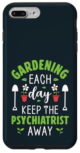 Lustiger Gärtnertherapie-Pflanzenliebhaber, Gärtner Hülle für iPhone 7 Plus/8 Plus von Leaf & Love Apparel.USA