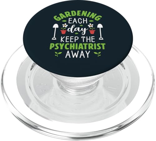Lustiger Gärtnertherapie-Pflanzenliebhaber, Gärtner PopSockets PopGrip für MagSafe von Leaf & Love Apparel.USA