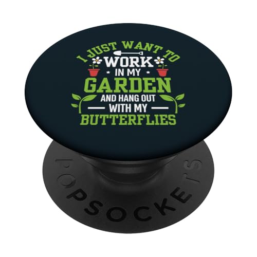 Lustiger Schmetterling Garten Gartenarbeit Pflanzenliebhaber Gärtner Frauen PopSockets Klebender PopGrip Lustiger Schmetterling Garten Gartenarbeit Pflanzenliebhaber Gärtner Frauen PopSockets Klebender PopGrip von Leaf & Love Apparel.USA