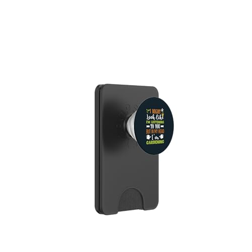 Süß in meinem Kopf, ich bin im Garten, Pflanzen, Gartenliebhaber, Gärtner PopSockets PopWallet für MagSafe von Leaf & Love Apparel.USA
