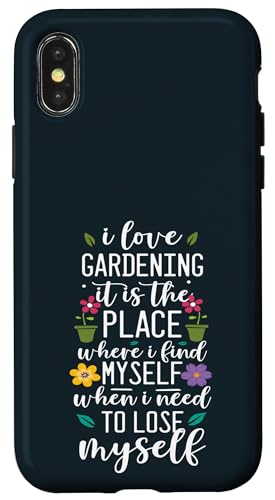 Süße, ich liebe Gartenpflanzen, Gartenliebhaber, achtsamer Gärtner Hülle für iPhone X/XS Süße, ich liebe Gartenpflanzen, Gartenliebhaber, achtsamer Gärtner Hülle für iPhone X/XS von Leaf & Love Apparel.USA