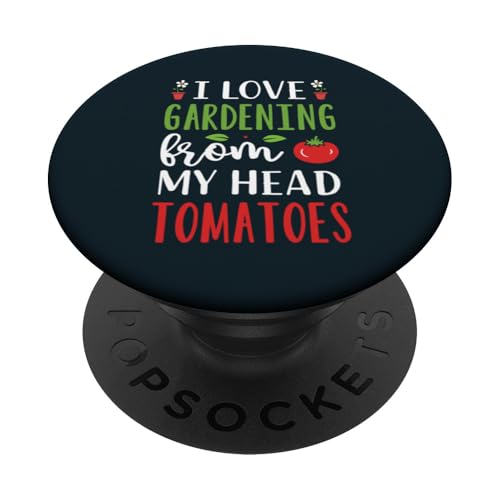 Süße, ich liebe Gartenpflanzen, Gartenliebhaber, achtsamer Gärtner PopSockets Klebender PopGrip von Leaf & Love Apparel.USA