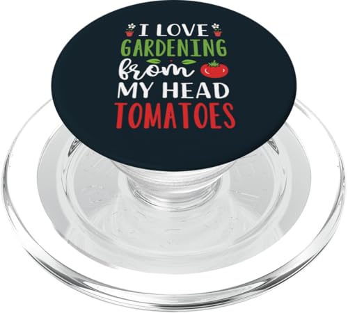 Süße, ich liebe Gartenpflanzen, Gartenliebhaber, achtsamer Gärtner PopSockets PopGrip für MagSafe von Leaf & Love Apparel.USA