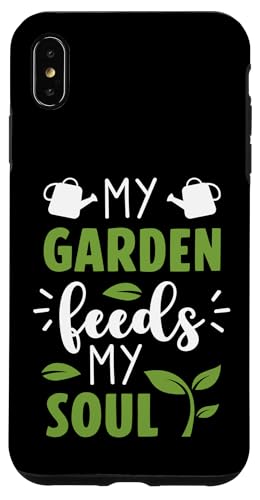 Süßer Gärtner, der „My Garden Feeds My Soul“, Gartenliebhaber Hülle für iPhone XS Max Süßer Gärtner, der „My Garden Feeds My Soul“, Gartenliebhaber Hülle für iPhone XS Max von Leaf & Love Apparel.USA