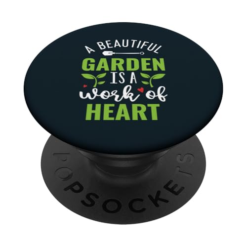 Süßer Garten ist ein Herzenswerk, Gartenliebhaber, Gärtner PopSockets Klebender PopGrip von Leaf & Love Apparel.USA