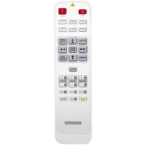 Leankle Fernbedienung 5J.JAC06.001 für Projektoren BenQ MX818ST, MX819ST, MX822ST, MX823ST, MX842UST, MX850UST, MX852UST, MX852UST+, MX854UST, MX880UST, SH915, SX912, SX914, TS819ST, TW820ST Leankle Fernbedienung 5J.JAC06.001 für Projektoren BenQ MX818ST, MX819ST, MX822ST, MX823ST, MX842UST, MX850UST, MX852UST, MX852UST+, MX854UST, MX880UST, SH915, SX912, SX914, TS819ST, TW820ST von Leankle