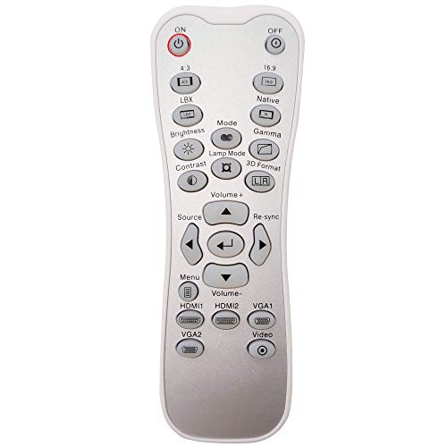 Leankle Fernbedienung BR-3067B für Optoma Projektoren DH1011, HD131X, HD131Xe, HD131Xw, HD25, HD2500, HD25e, HD25-LV, HD25-LV-WHD, HD30, HD30B Leankle Fernbedienung BR-3067B für Optoma Projektoren DH1011, HD131X, HD131Xe, HD131Xw, HD25, HD2500, HD25e, HD25-LV, HD25-LV-WHD, HD30, HD30B von Leankle