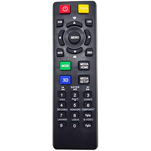 Leankle Fernbedienung E-26110 für Acer Beamer G550, H5380BD, H5381BD, H5382BD, H6502BD, H6510BD, H6517ABD, H6517ST, H6518BD, H6520BD, H6531BD, H7532BD, H7550ST, P1173, P5630, X1526AH Leankle Fernbedienung E-26110 für Acer Beamer G550, H5380BD, H5381BD, H5382BD, H6502BD, H6510BD, H6517ABD, H6517ST, H6518BD, H6520BD, H6531BD, H7532BD, H7550ST, P1173, P5630, X1526AH von Leankle