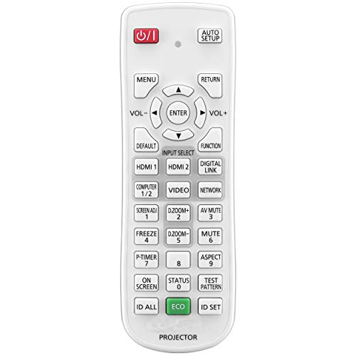 Leankle Fernbedienung N2QAYA000126 für Panasonic Beamer PT-FW530, PT-FX500, PT-FZ570, PT-RZ570 Leankle Fernbedienung N2QAYA000126 für Panasonic Beamer PT-FW530, PT-FX500, PT-FZ570, PT-RZ570 von Leankle