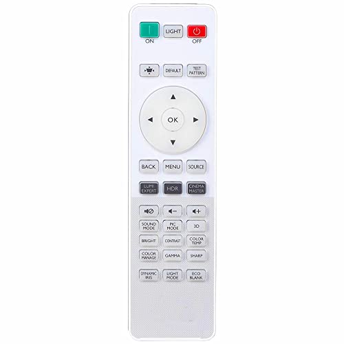 Leankle Fernbedienung RCV017 für BenQ Projektoren HT3550, HT3560, TK850, TK850i, W1720, W1800, W1800i, W2700, W2700i, W2710 Leankle Fernbedienung RCV017 für BenQ Projektoren HT3550, HT3560, TK850, TK850i, W1720, W1800, W1800i, W2700, W2700i, W2710 von Leankle