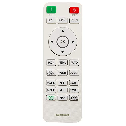 Leankle Fernbedienung für BenQ Beamer MH560, MS560, MS560P, MW560, MX560, MX560P Leankle Fernbedienung für BenQ Beamer MH560, MS560, MS560P, MW560, MX560, MX560P von Leankle