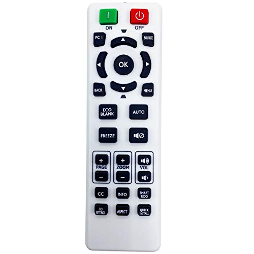 Leankle Universal-Fernbedienung für alle BenQ Business, Klassenzimmer und Heimprojektoren einschließlich HT1075, HT2150ST, HT3050, HT4050, MH530, MH530FHD, W1070 Leankle Universal-Fernbedienung für alle BenQ Business, Klassenzimmer und Heimprojektoren einschließlich HT1075, HT2150ST, HT3050, HT4050, MH530, MH530FHD, W1070 von Leankle